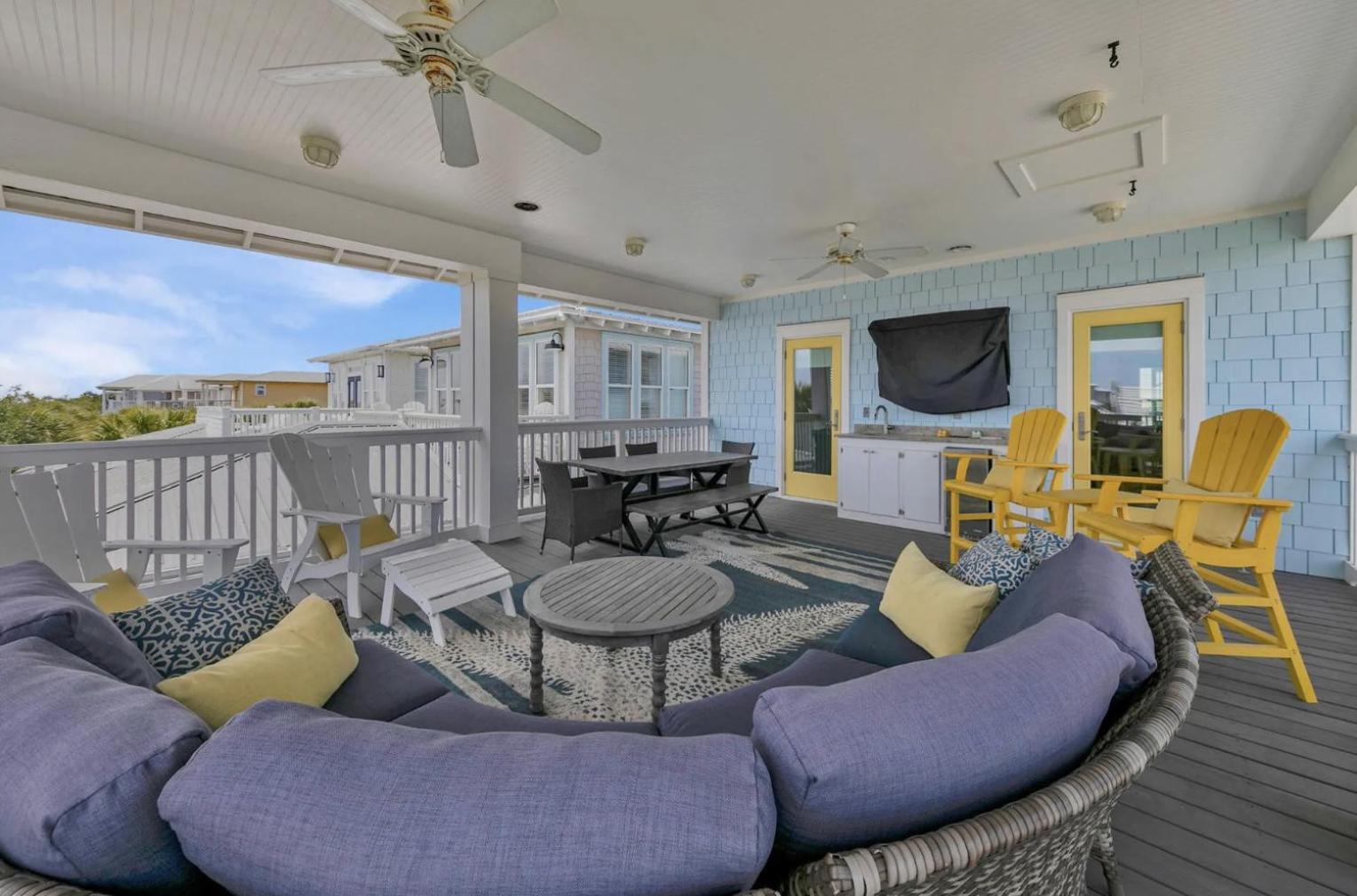 Anna'S Beach House Walk-Out To 30A In Seacrest- Pet-Friendly Rosemary Beach Bagian luar foto
