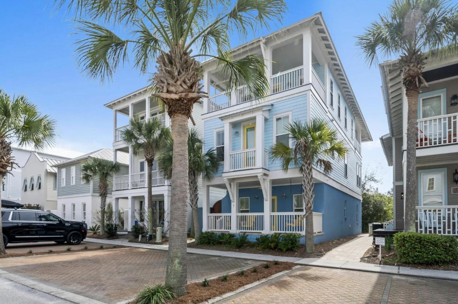 Anna'S Beach House Walk-Out To 30A In Seacrest- Pet-Friendly Rosemary Beach Bagian luar foto
